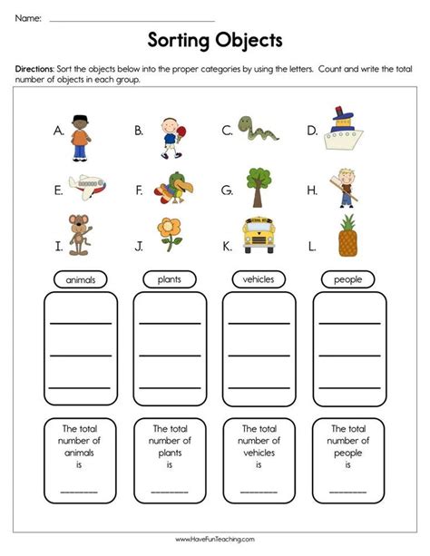 sorting » English .